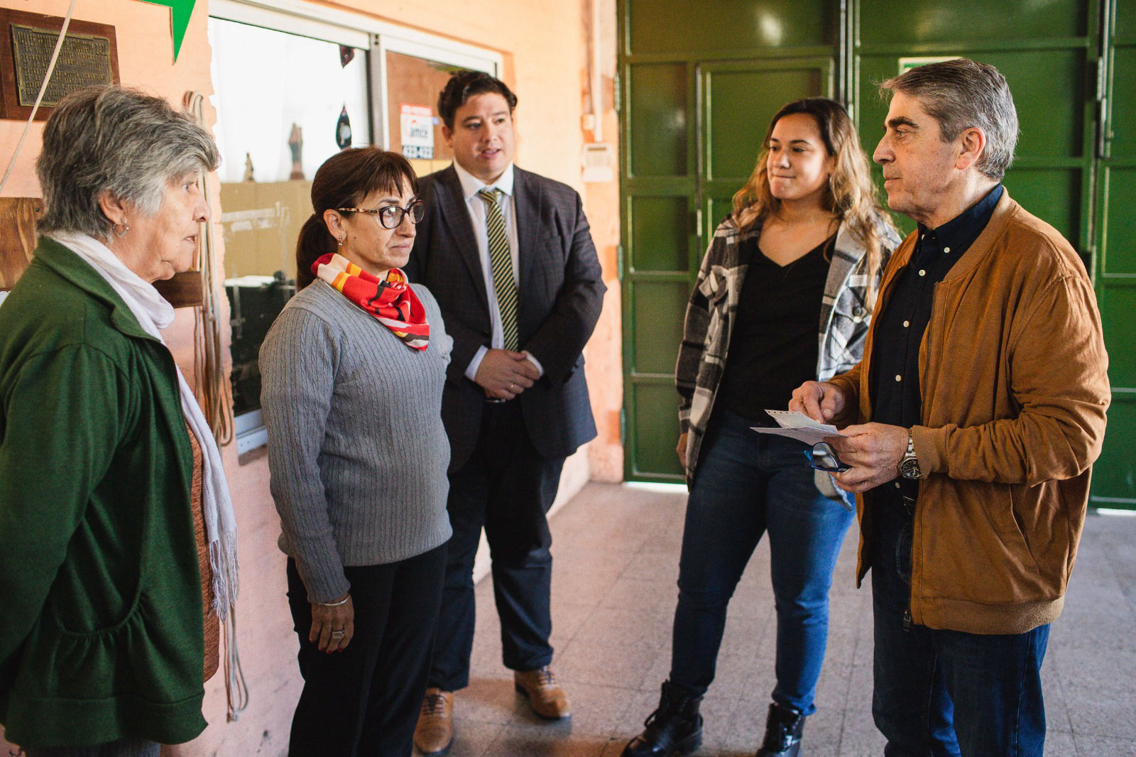 El senador Traferri entregó a CADI un aporte económico para ayudarlo a superar la crisis