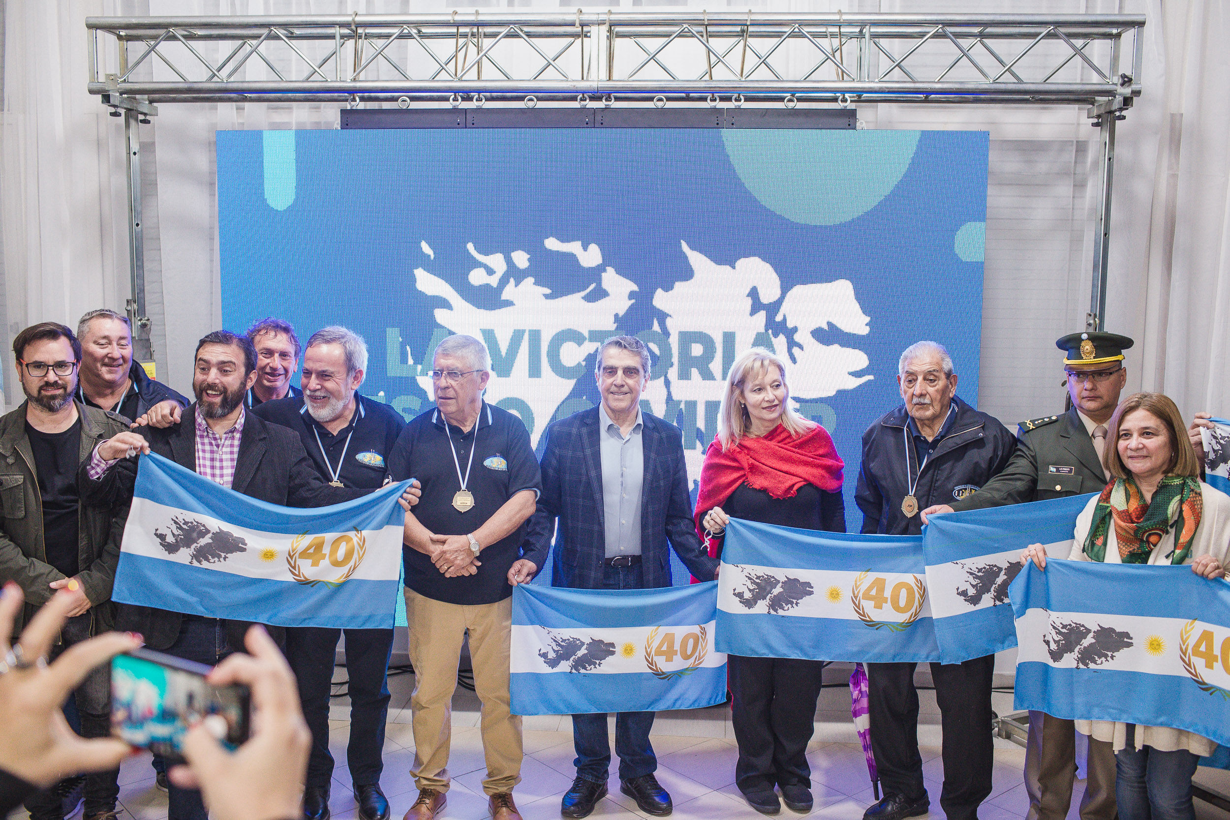 Héroes de Malvinas de la región recibieron un merecido reconocimiento en la Casa del Senado